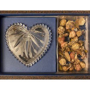 Wedgwood Crystal Heart‎ Potpourri Holder